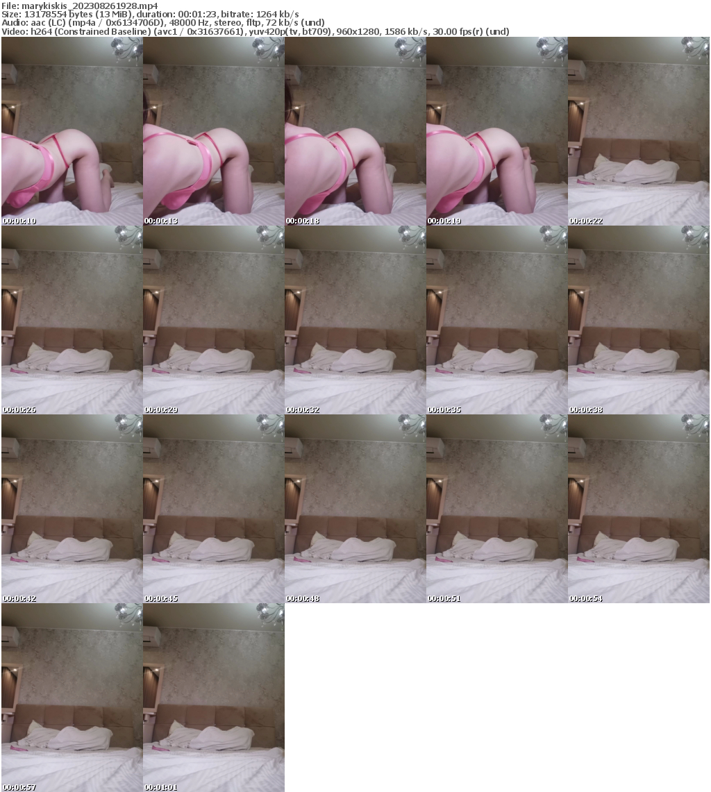 Preview thumb from marykiskis on 2023-08-26 @ bongacams