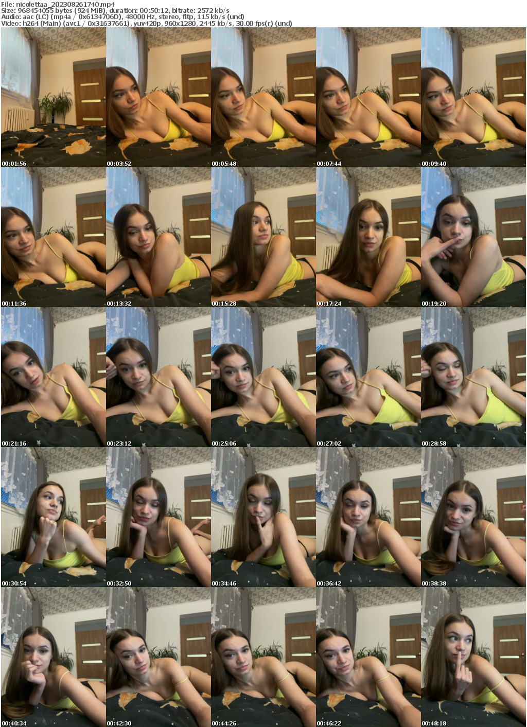 Preview thumb from nicolettaa on 2023-08-26 @ bongacams