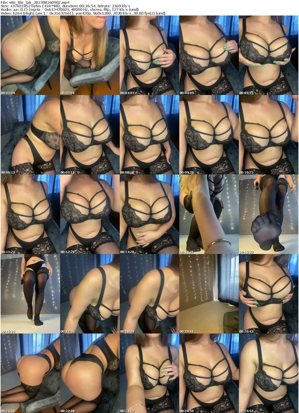 Preview thumb from viki_tiki_tak on 2023-08-26 @ bongacams