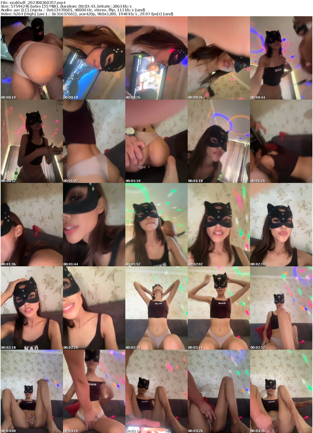 Preview thumb from xxxklsdf on 2023-08-26 @ bongacams