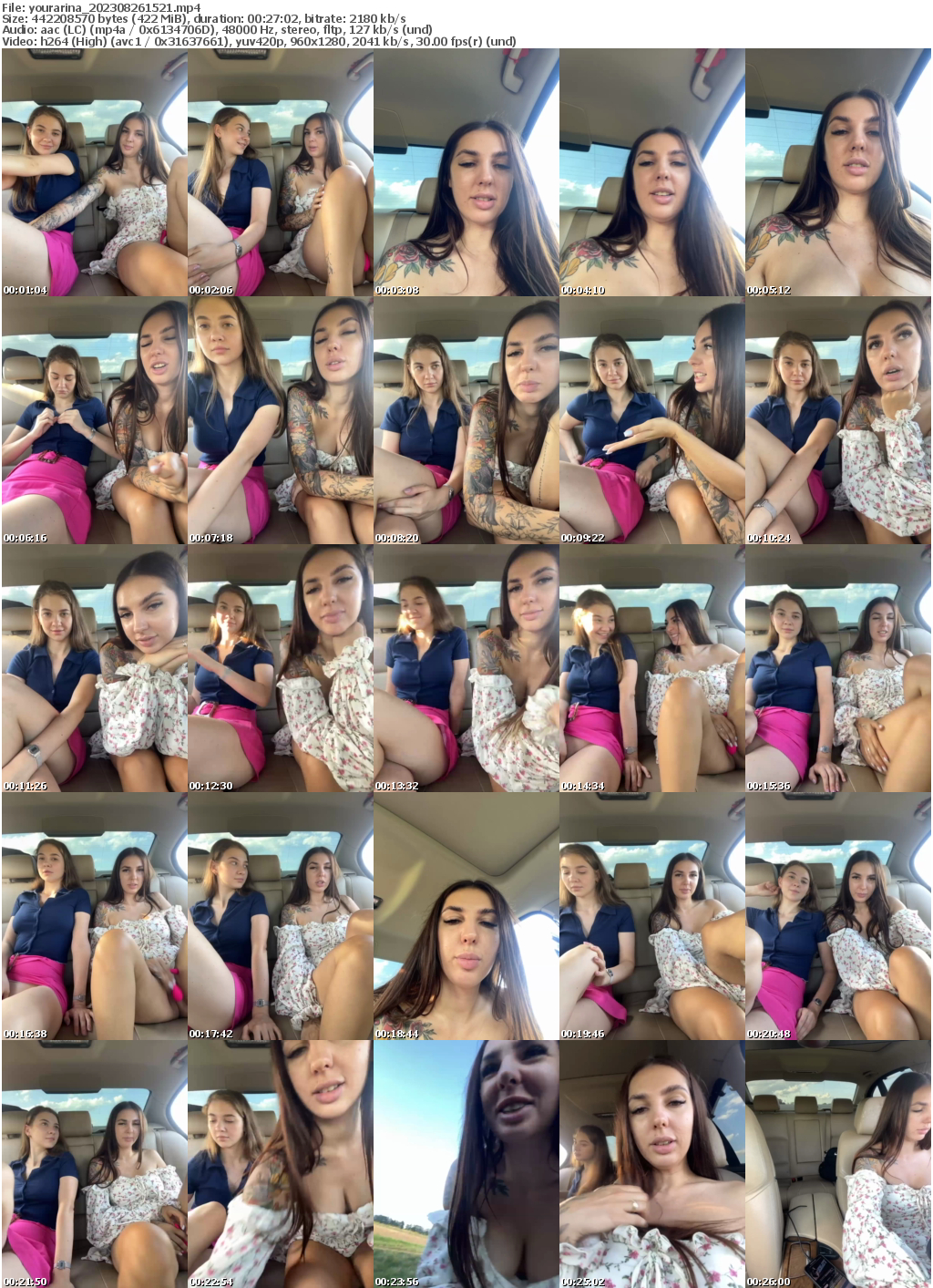 Preview thumb from yourarina on 2023-08-26 @ bongacams