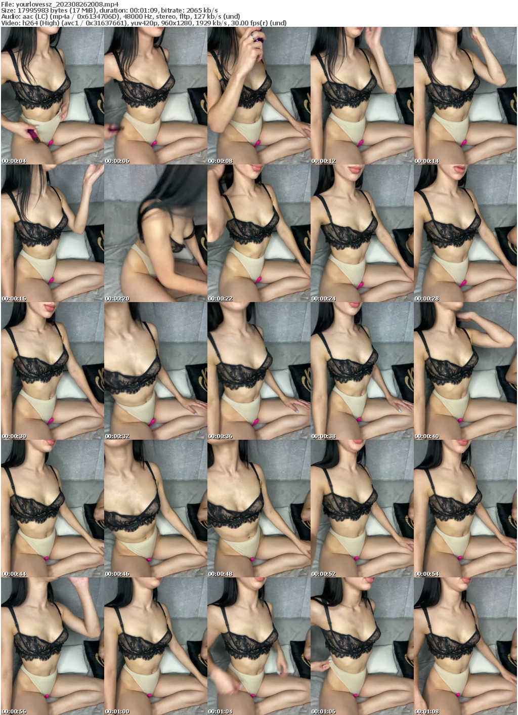 Preview thumb from yourlovessz on 2023-08-26 @ bongacams