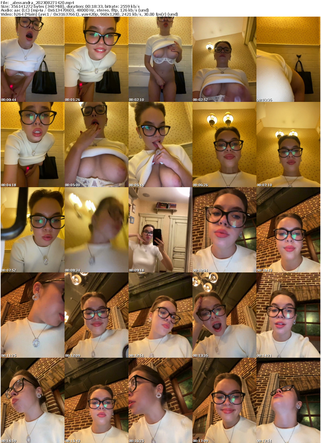 Preview thumb from _alessandra on 2023-08-27 @ bongacams