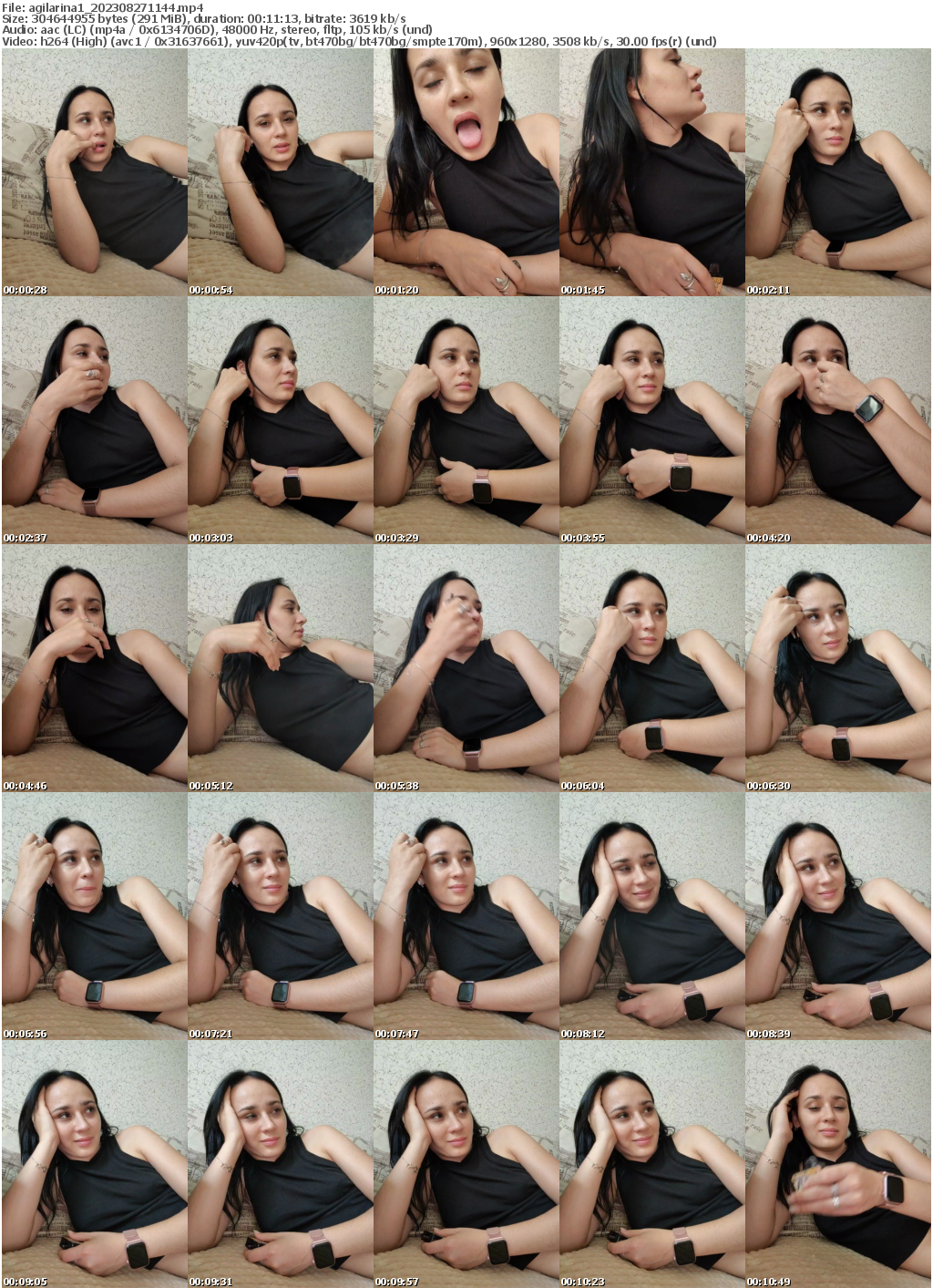 Preview thumb from agilarina1 on 2023-08-27 @ bongacams