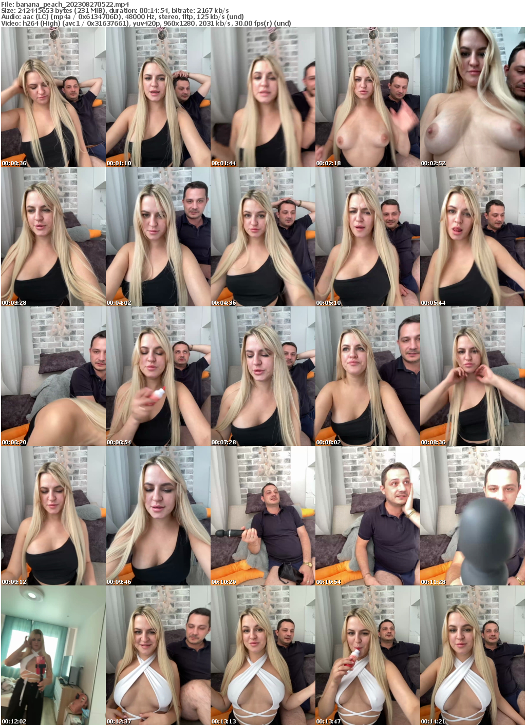 Preview thumb from banana_peach on 2023-08-27 @ bongacams