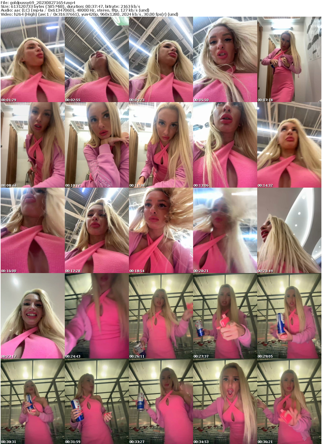 Preview thumb from goldpussy69 on 2023-08-27 @ bongacams