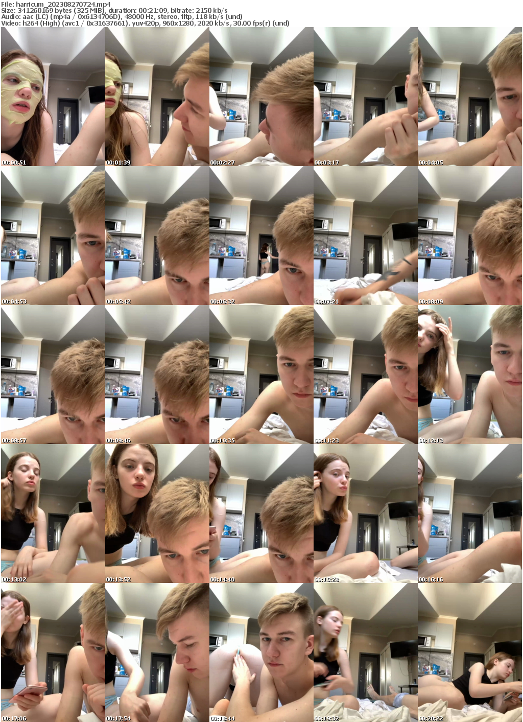 Preview thumb from harricum on 2023-08-27 @ bongacams