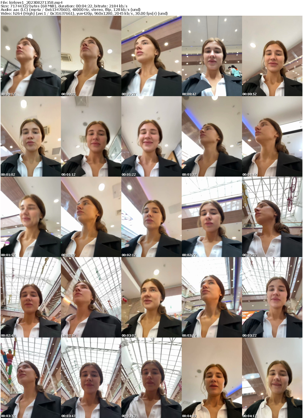 Preview thumb from kirlove1 on 2023-08-27 @ bongacams