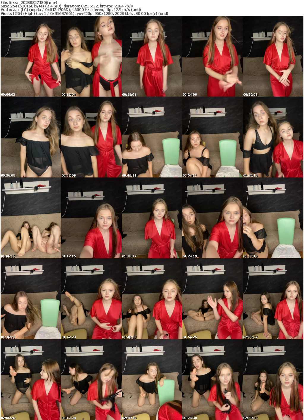 Preview thumb from liizza on 2023-08-27 @ bongacams