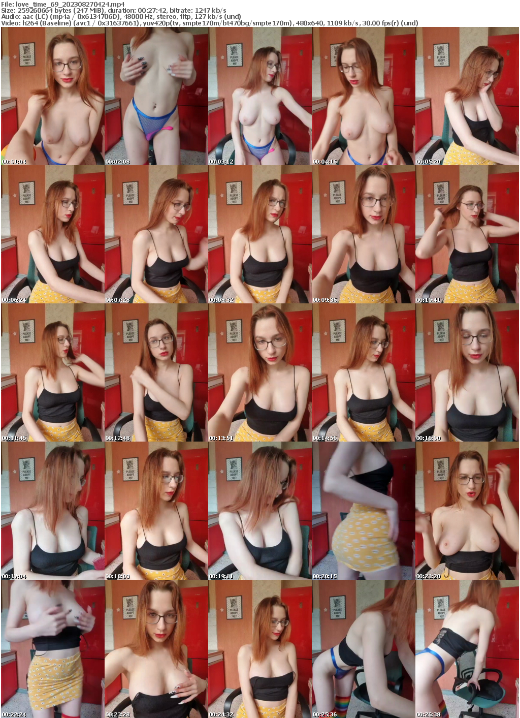 Preview thumb from love_time_69 on 2023-08-27 @ bongacams