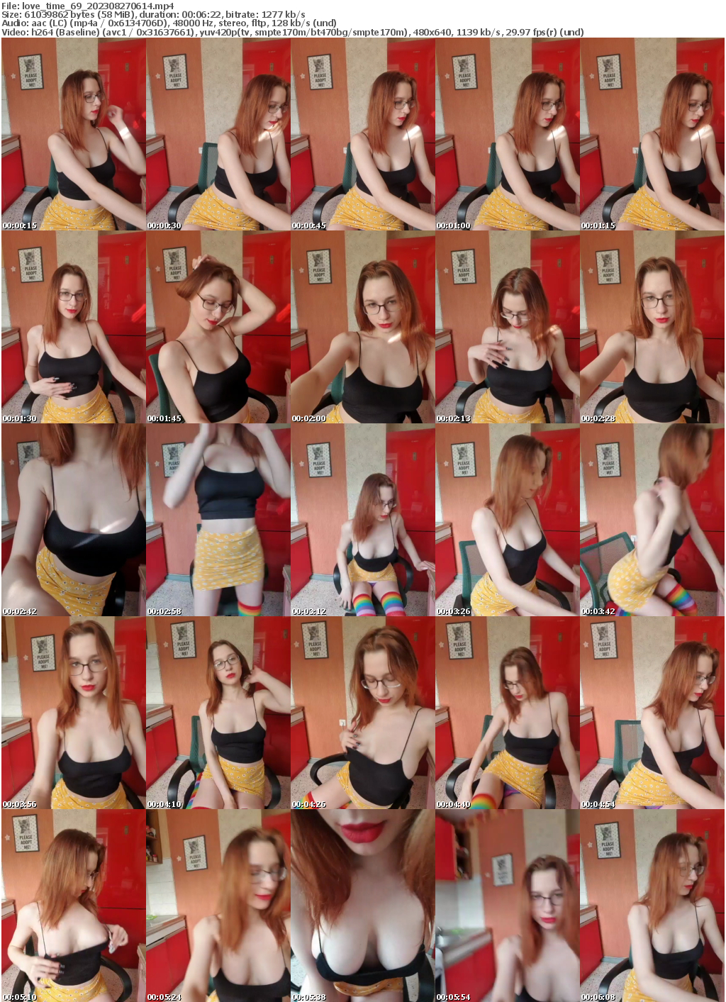 Preview thumb from love_time_69 on 2023-08-27 @ bongacams