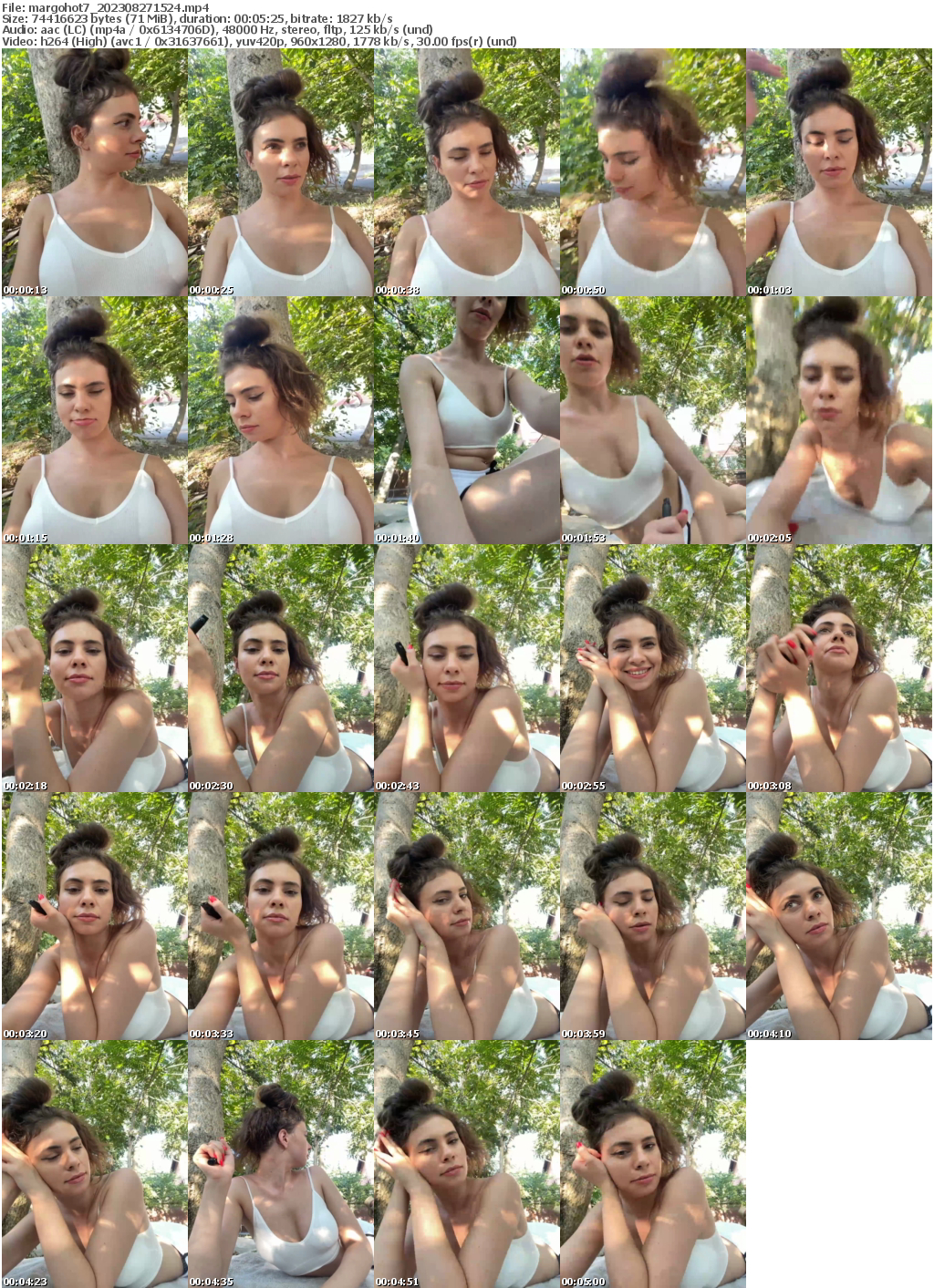 Preview thumb from margohot7 on 2023-08-27 @ bongacams