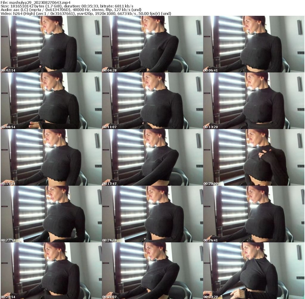 Preview thumb from mashulya29 on 2023-08-27 @ bongacams