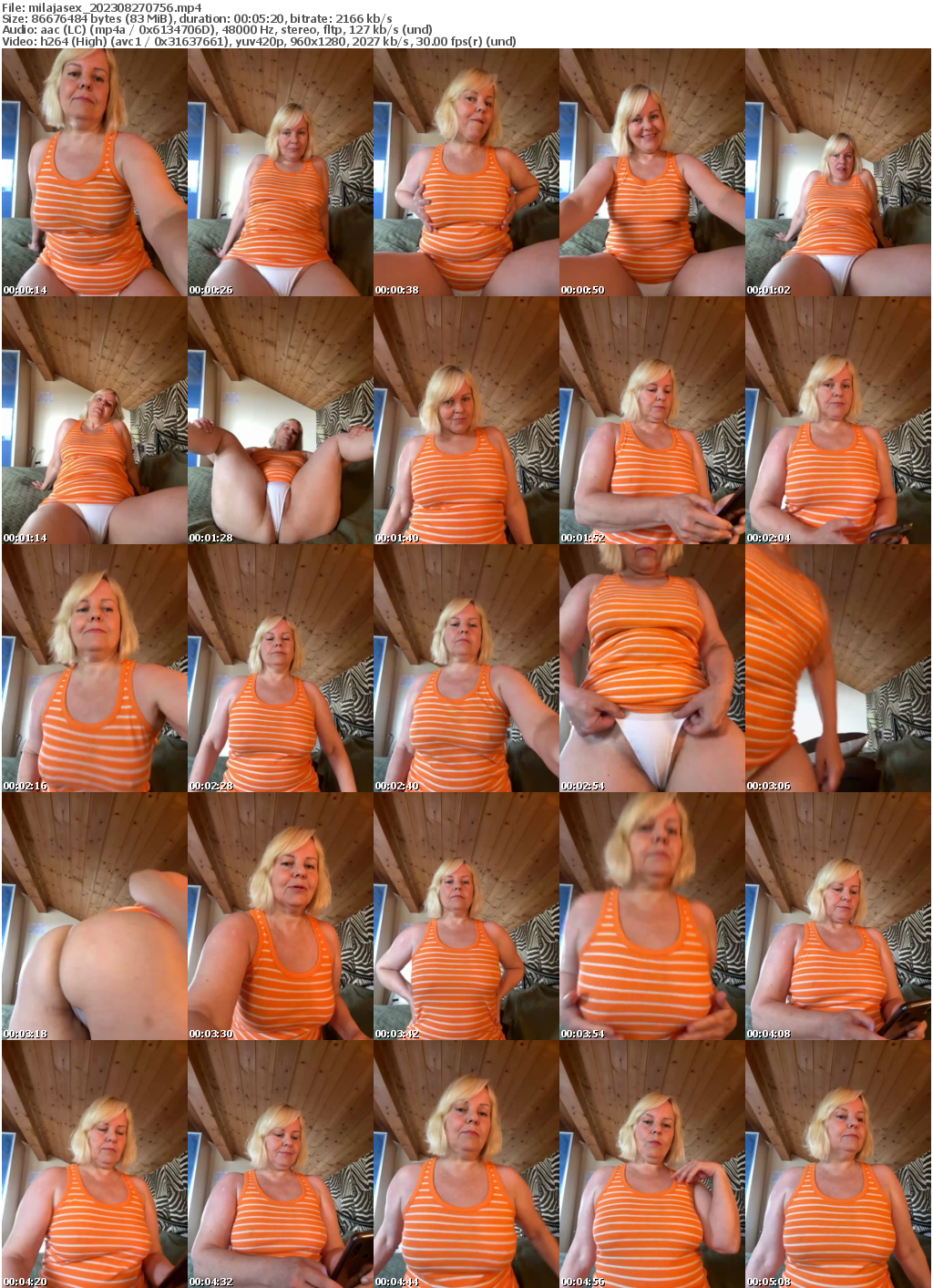 Preview thumb from milajasex on 2023-08-27 @ bongacams