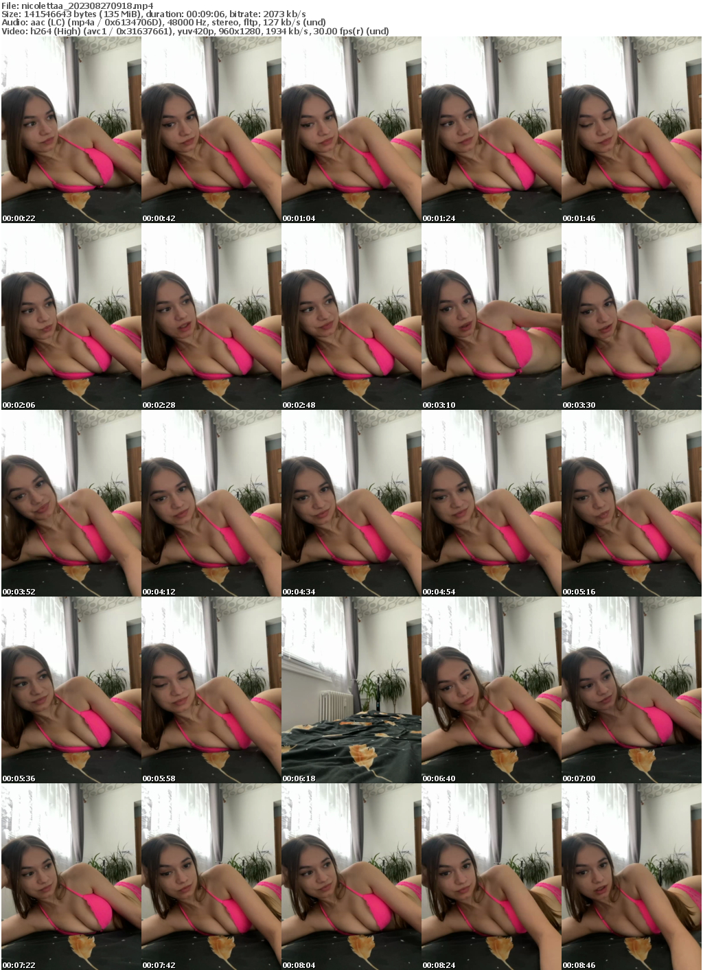 Preview thumb from nicolettaa on 2023-08-27 @ bongacams