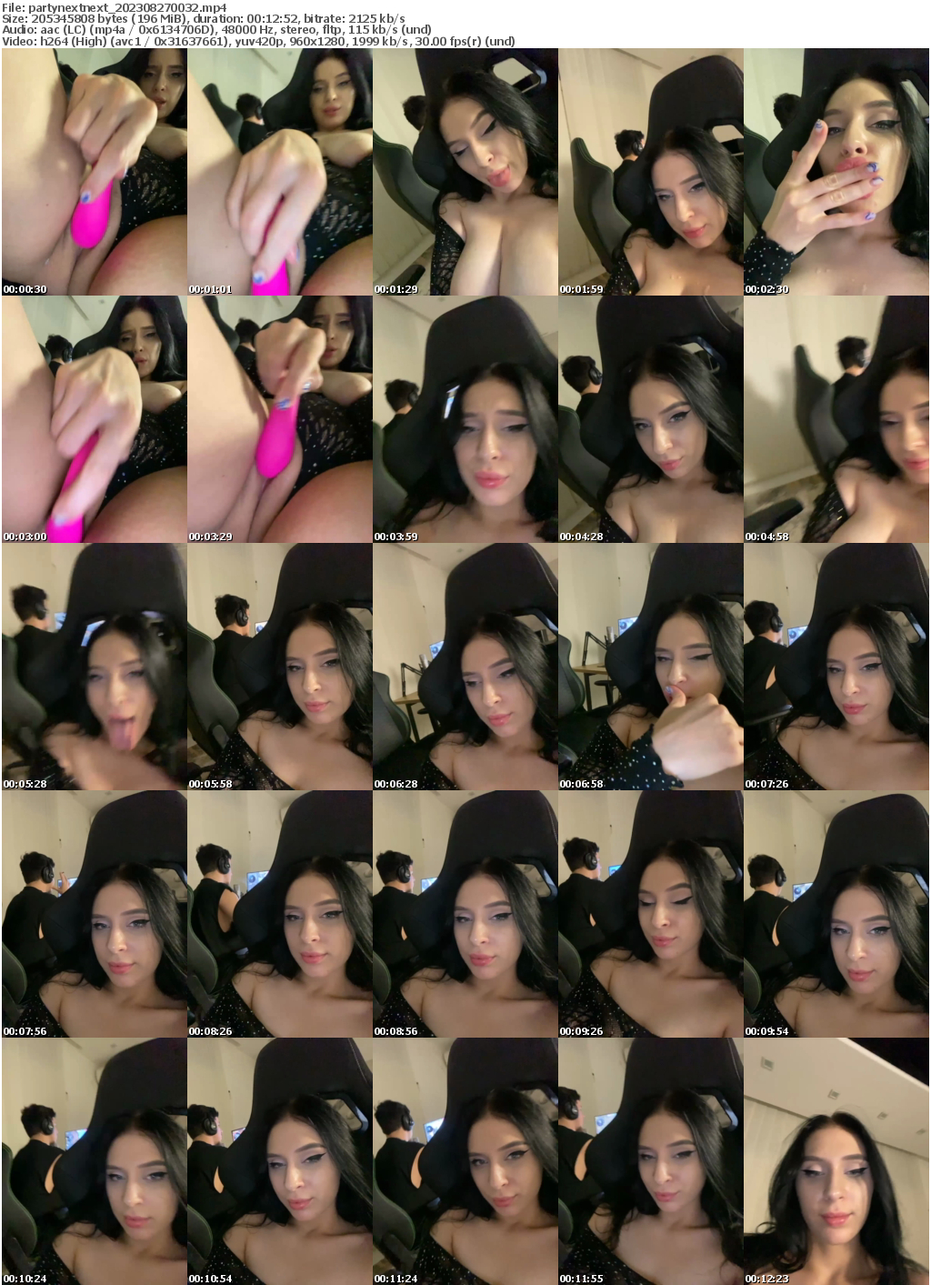 Preview thumb from partynextnext on 2023-08-27 @ bongacams