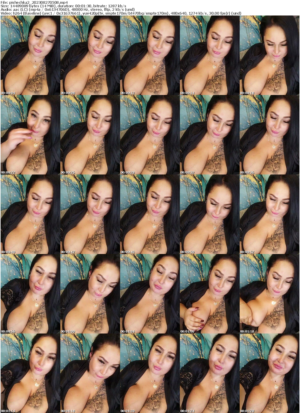 Preview thumb from pishechka2 on 2023-08-27 @ bongacams