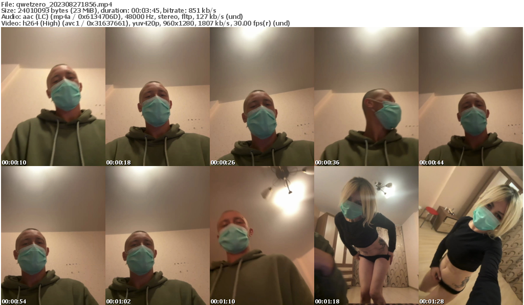 Preview thumb from qwetzero on 2023-08-27 @ bongacams