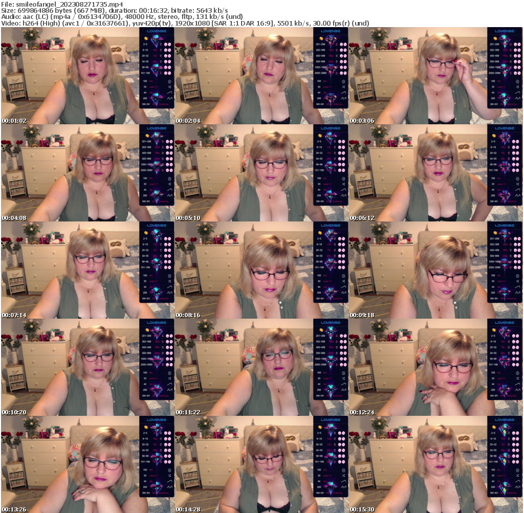 Preview thumb from smileofangel on 2023-08-27 @ bongacams