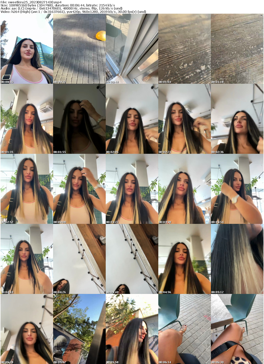 Preview thumb from sweetkira25 on 2023-08-27 @ bongacams