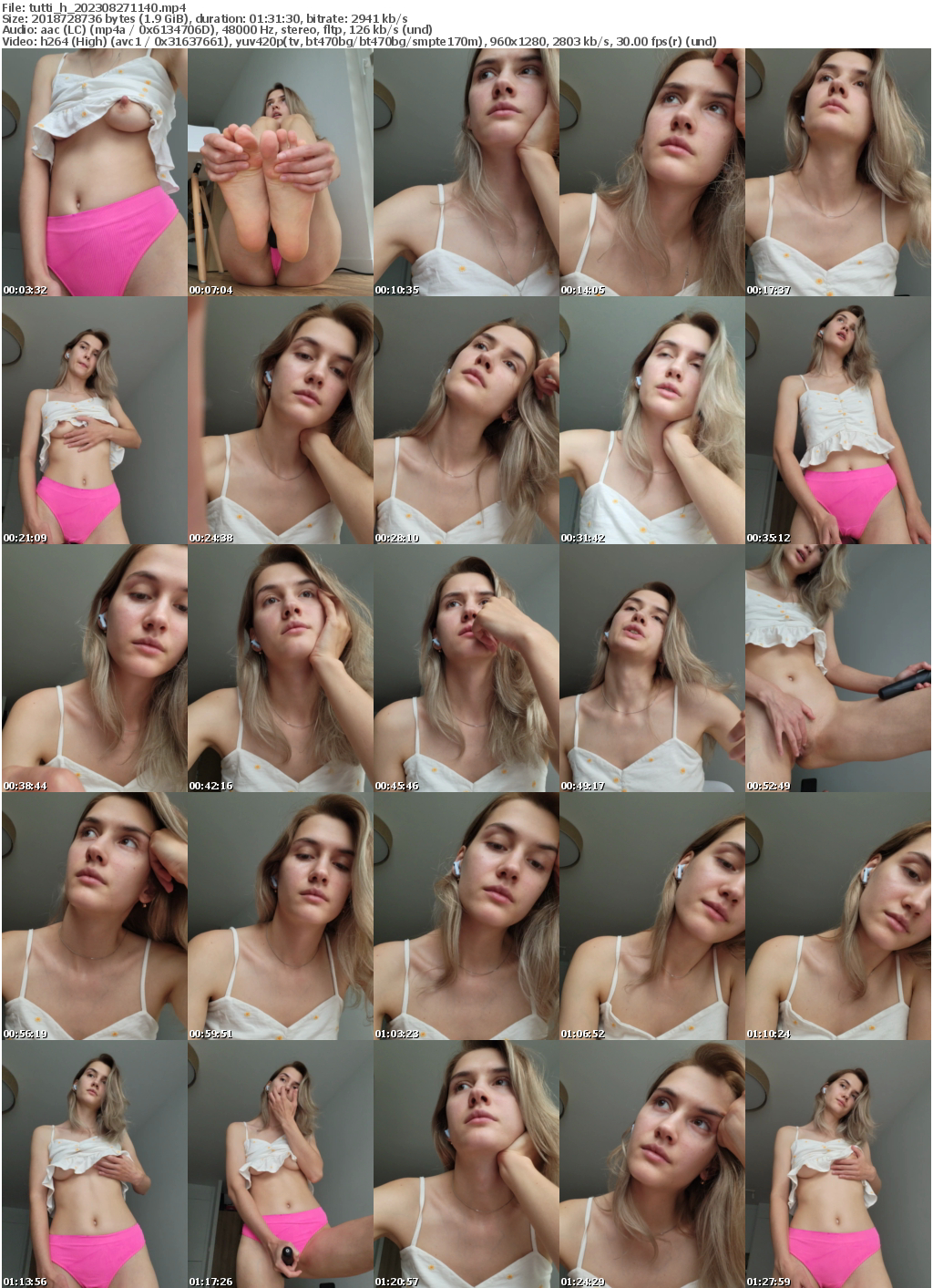 Preview thumb from tutti_h on 2023-08-27 @ bongacams