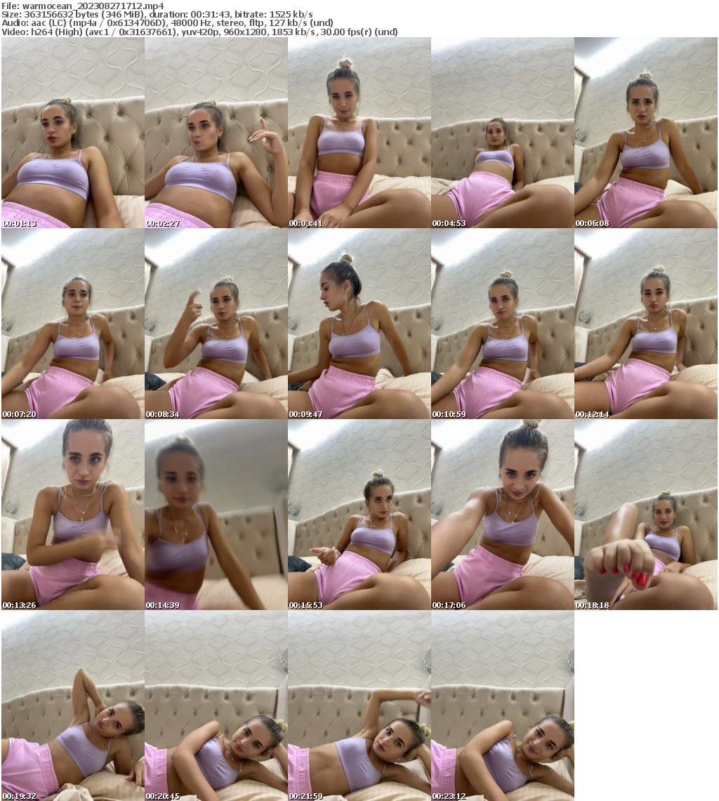 Preview thumb from warmocean on 2023-08-27 @ bongacams