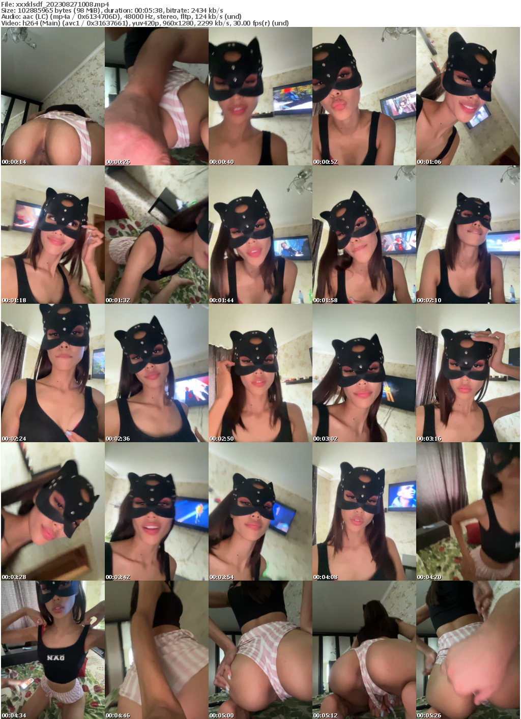 Preview thumb from xxxklsdf on 2023-08-27 @ bongacams