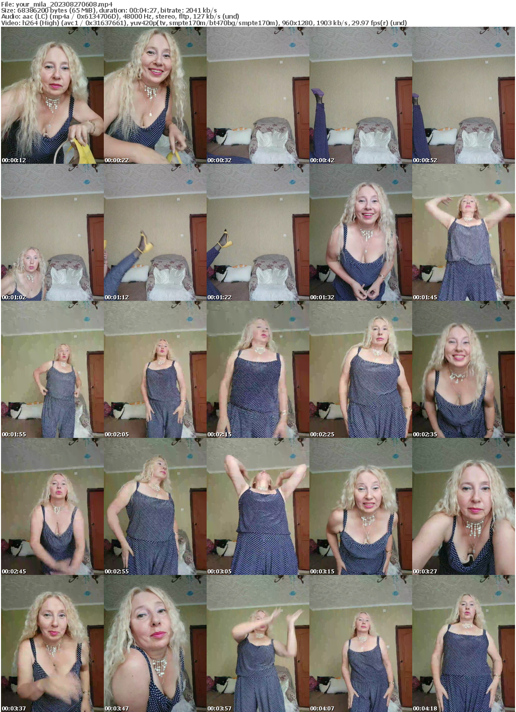 Preview thumb from your_mila on 2023-08-27 @ bongacams