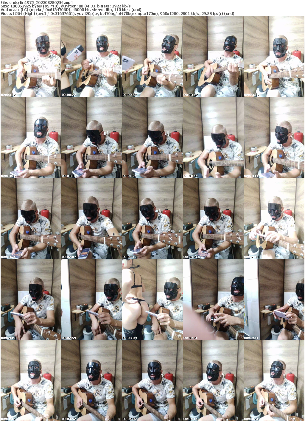 Preview thumb from endorfin1975 on 2023-08-28 @ bongacams