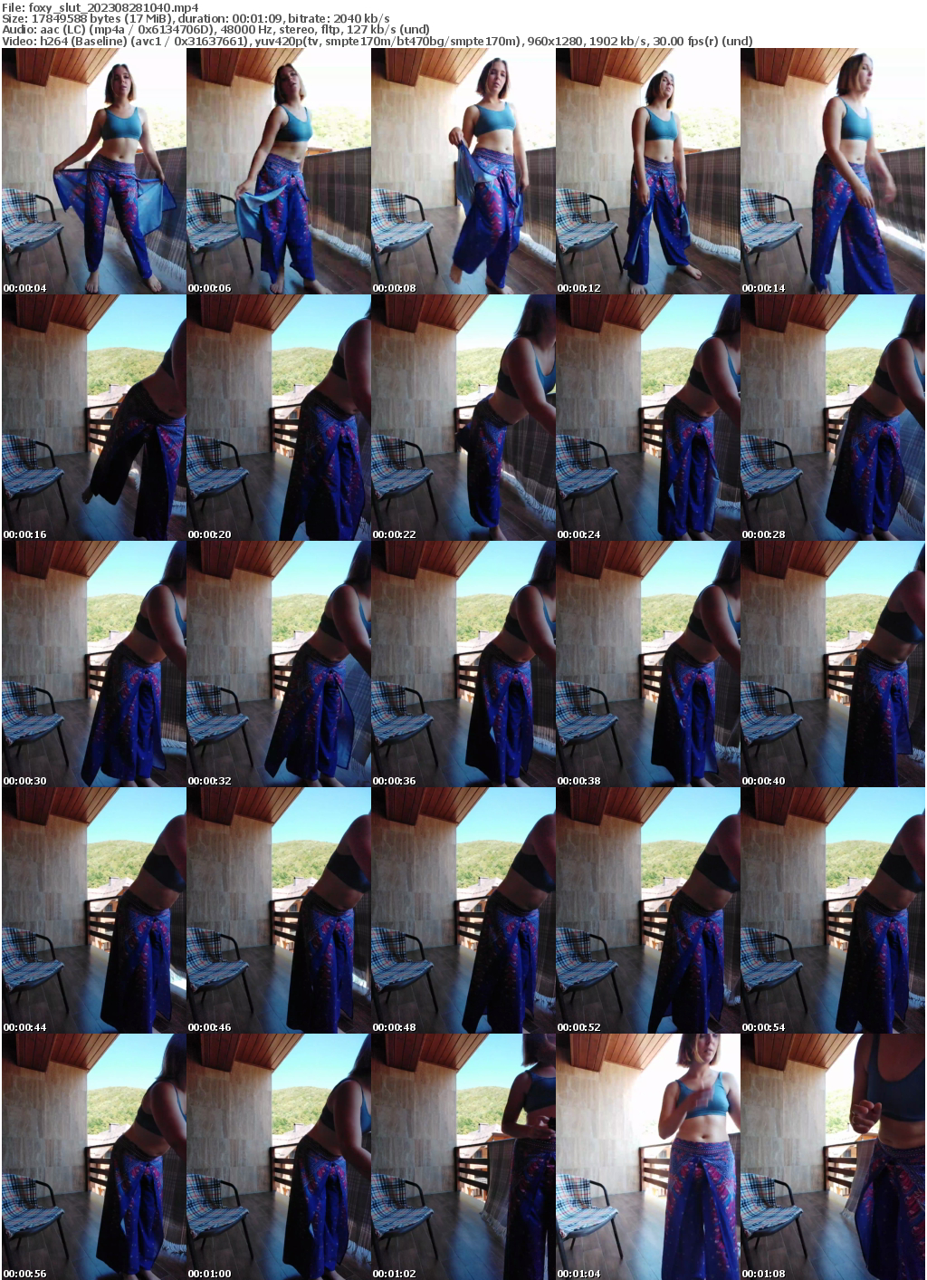 Preview thumb from foxy_slut on 2023-08-28 @ bongacams