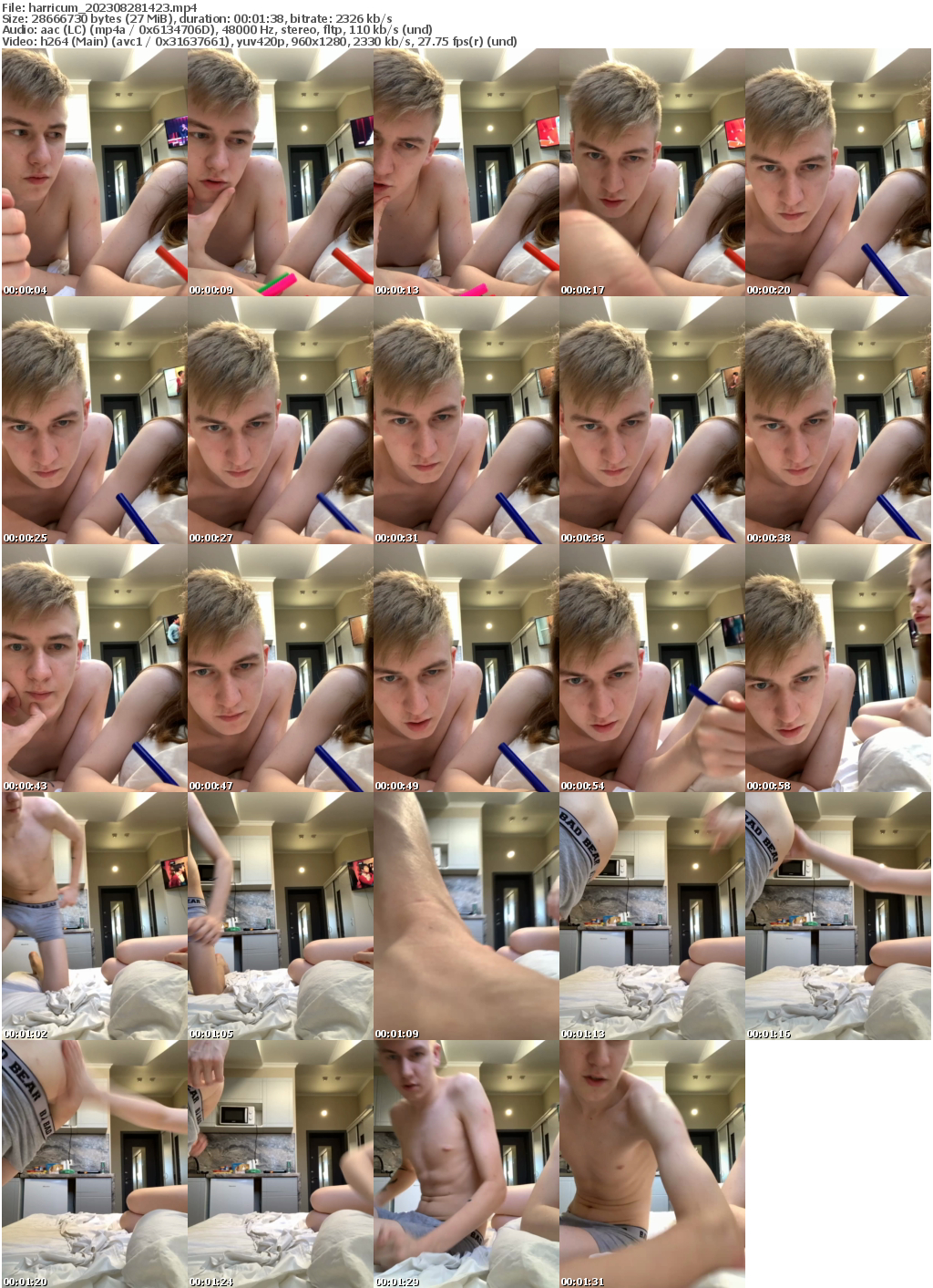 Preview thumb from harricum on 2023-08-28 @ bongacams