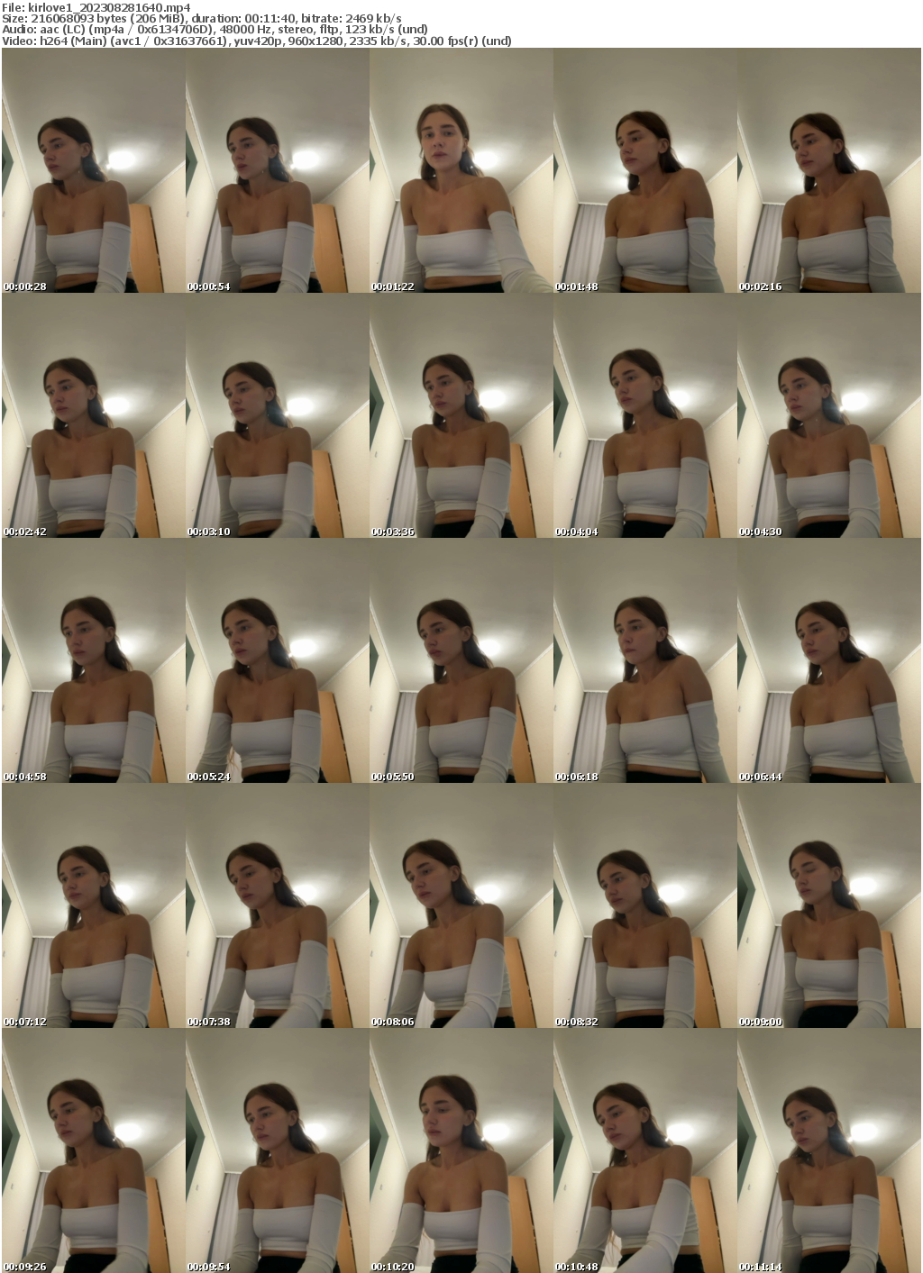 Preview thumb from kirlove1 on 2023-08-28 @ bongacams