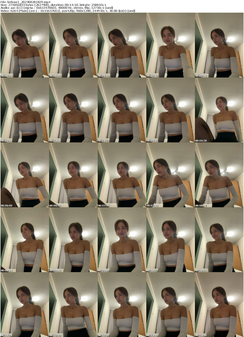 Preview thumb from kirlove1 on 2023-08-28 @ bongacams