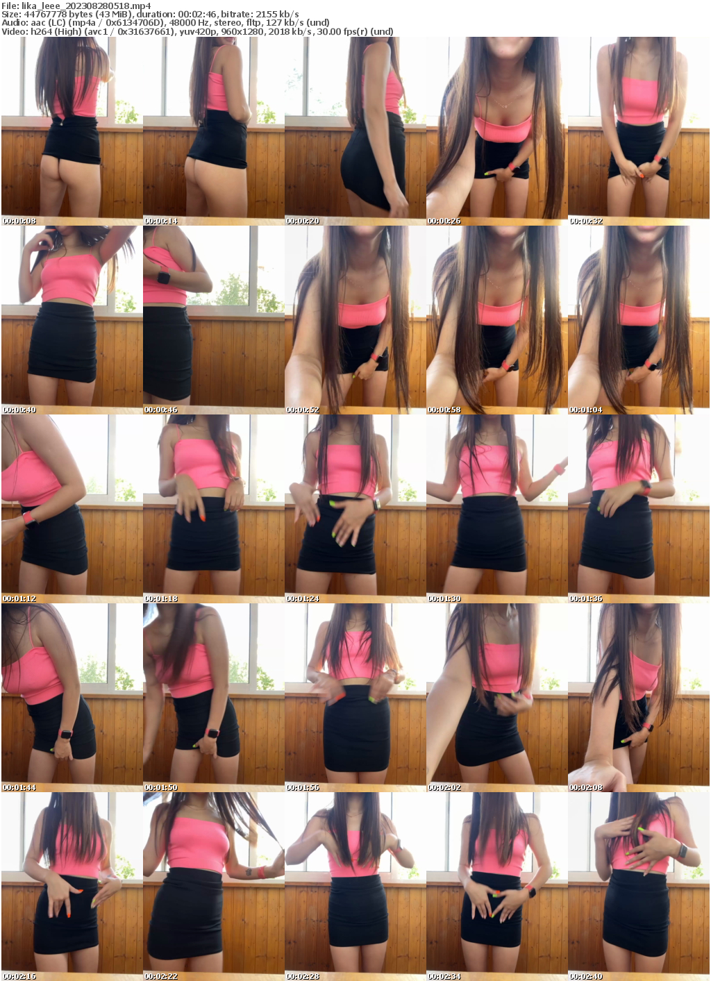 Preview thumb from lika_leee on 2023-08-28 @ bongacams