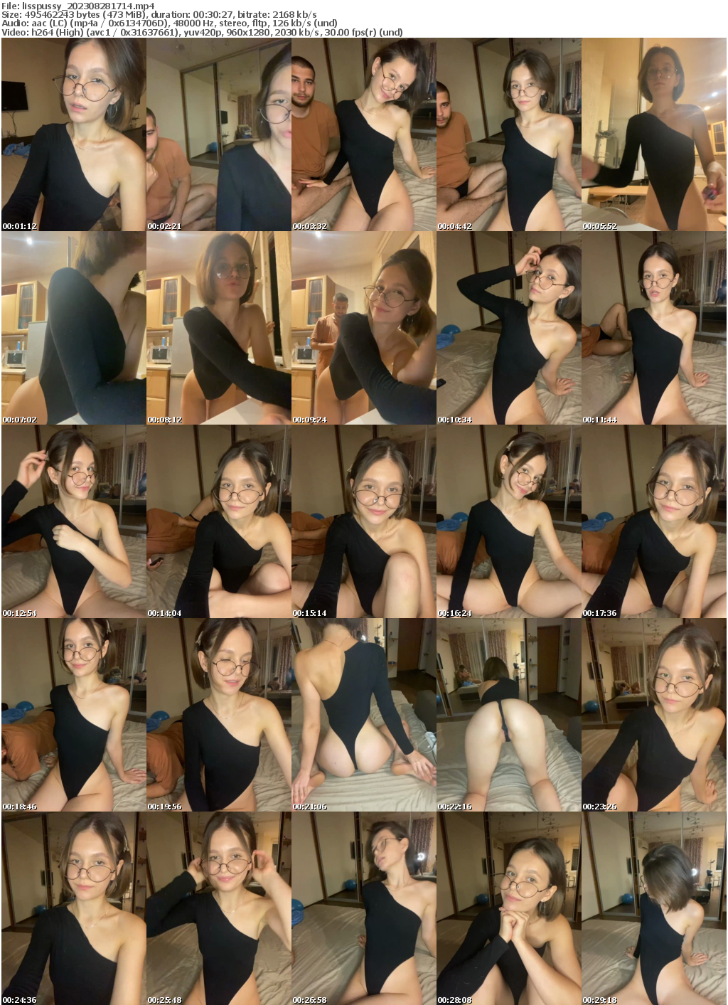 Preview thumb from lisspussy on 2023-08-28 @ bongacams