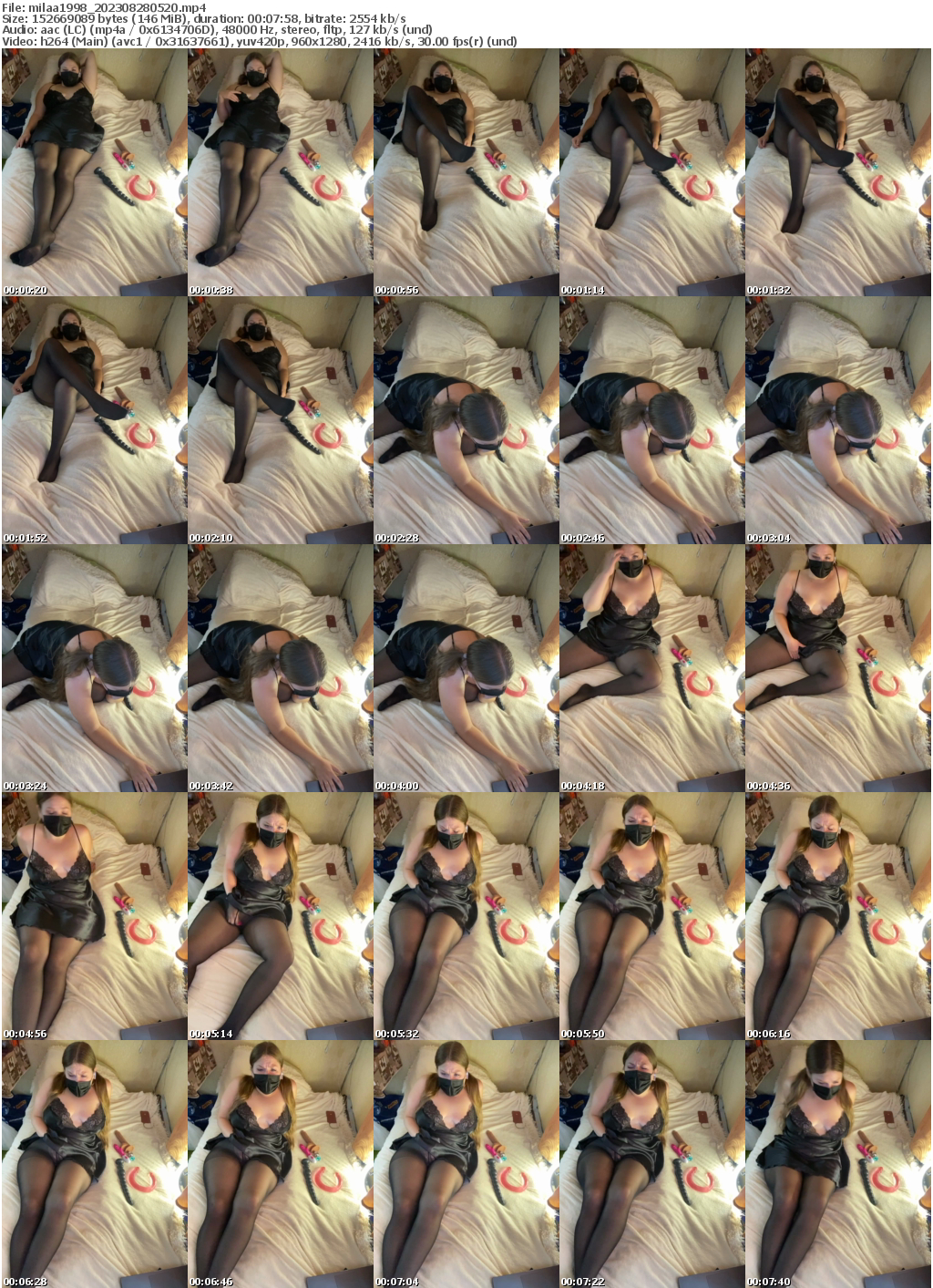 Preview thumb from milaa1998 on 2023-08-28 @ bongacams