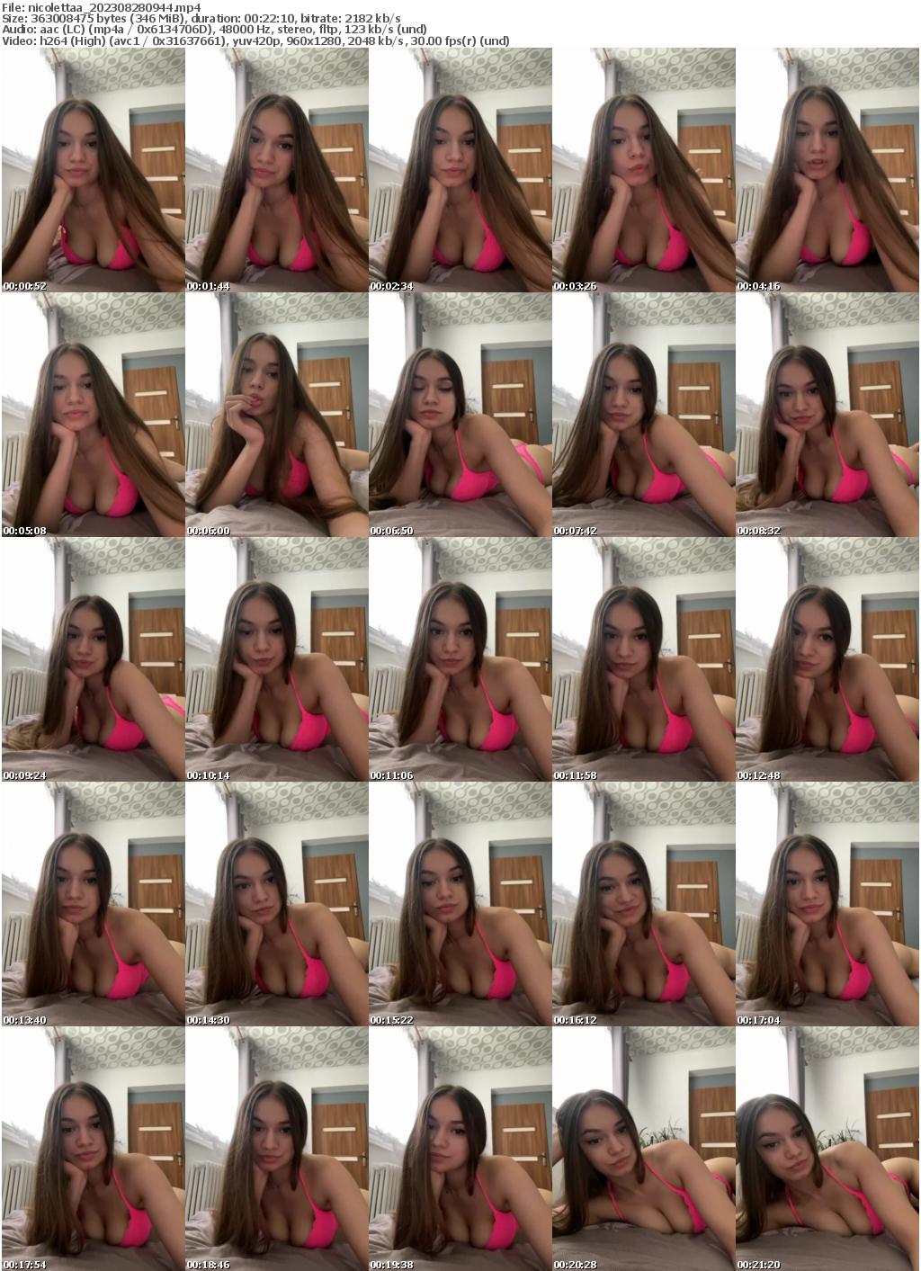 Preview thumb from nicolettaa on 2023-08-28 @ bongacams