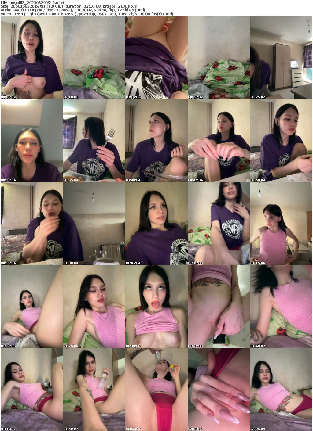 Preview thumb from angelll3 on 2023-08-29 @ bongacams