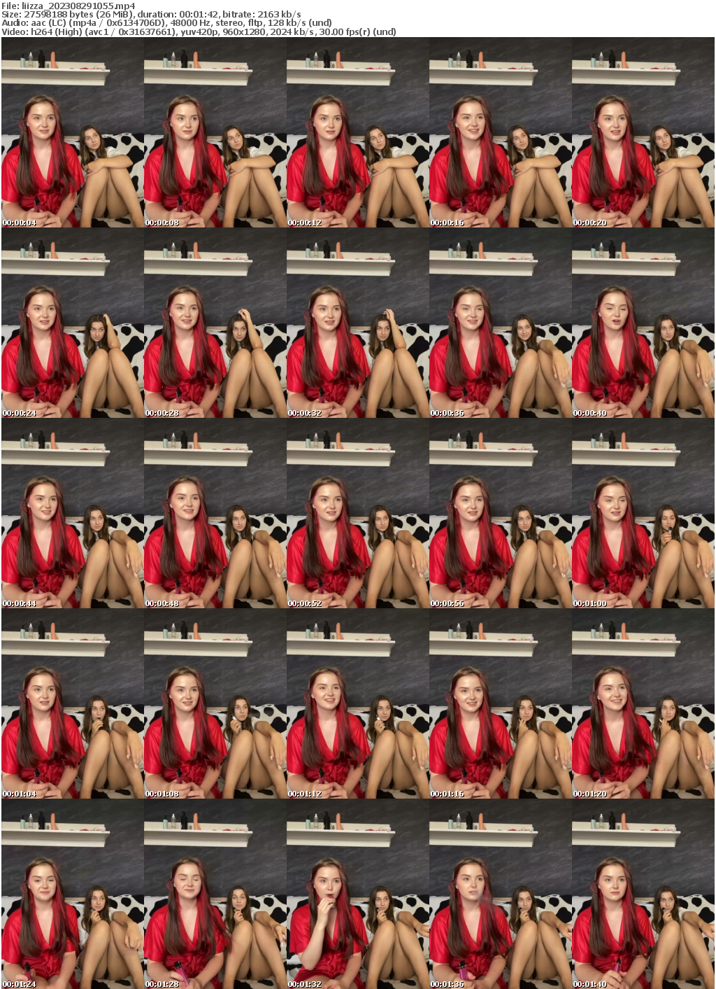 Preview thumb from liizza on 2023-08-29 @ bongacams