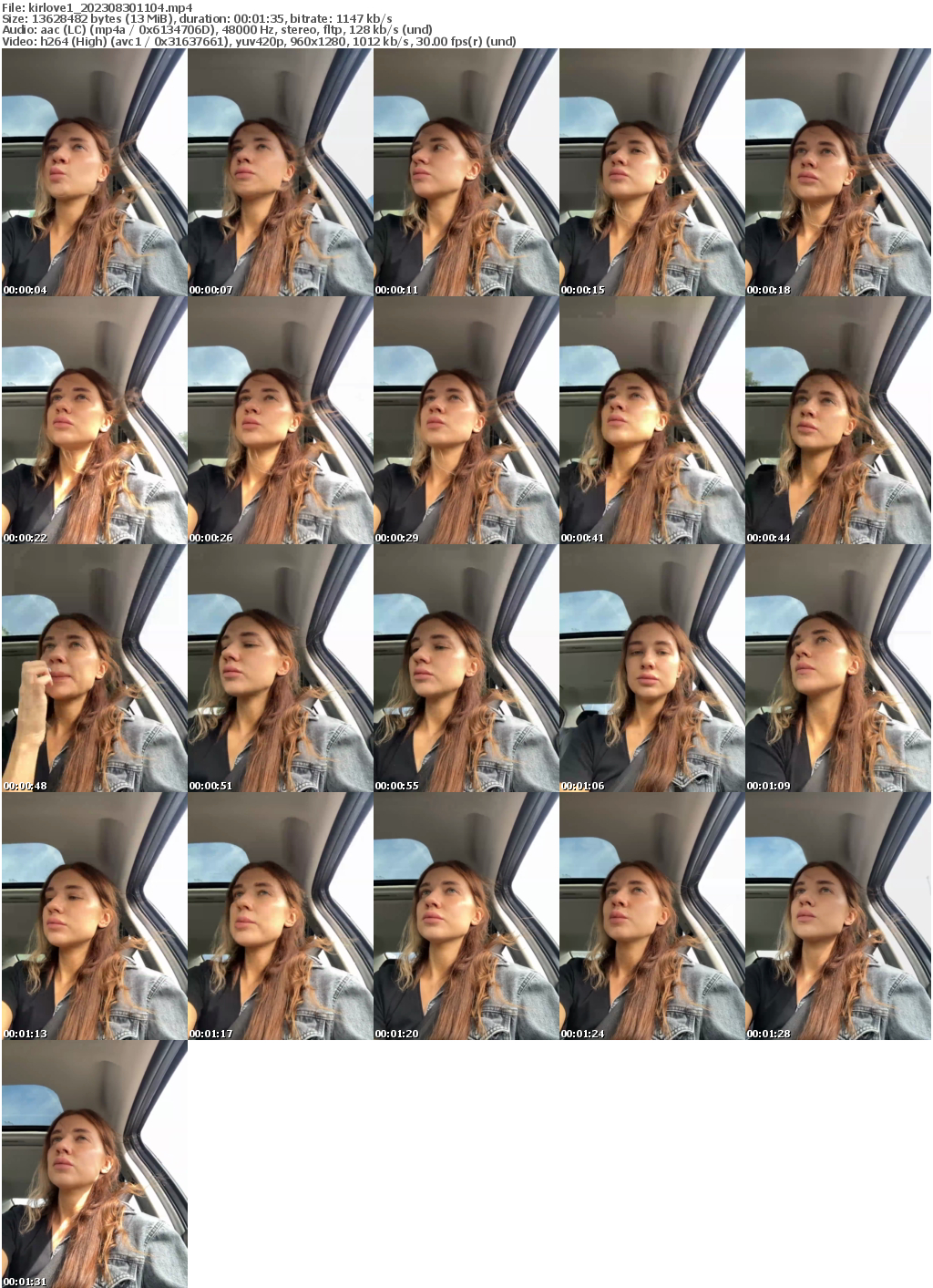 Preview thumb from kirlove1 on 2023-08-30 @ bongacams