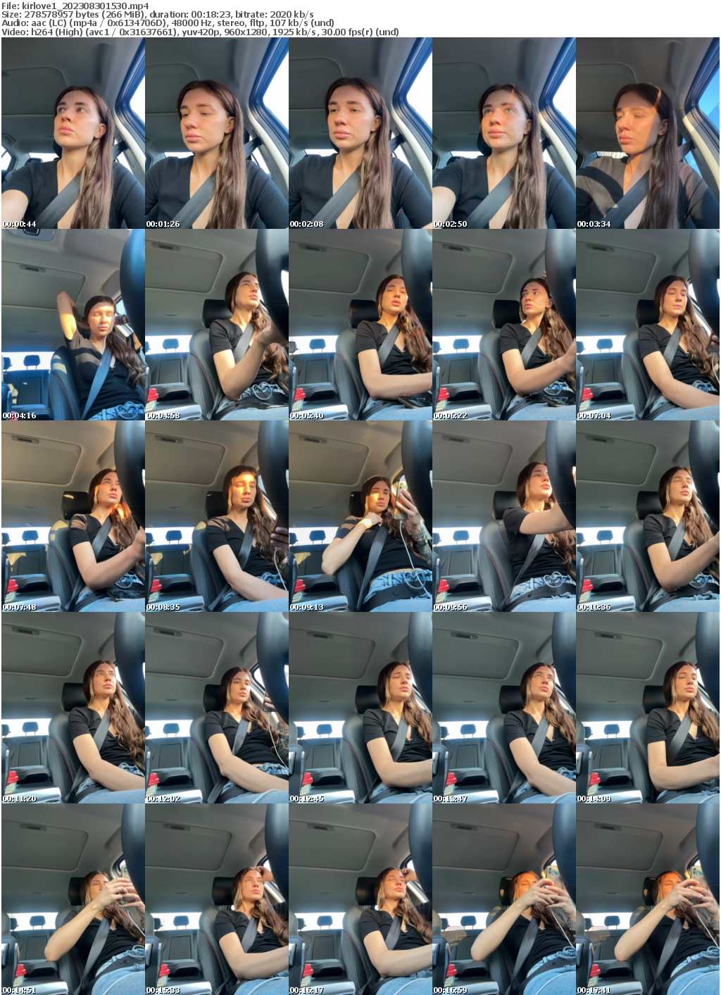 Preview thumb from kirlove1 on 2023-08-30 @ bongacams