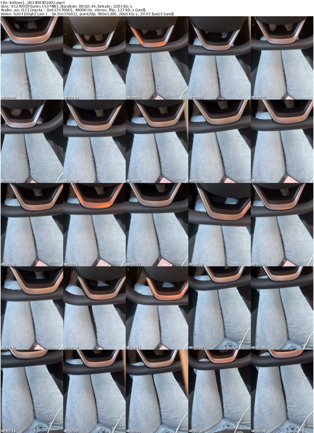 Preview thumb from kirlove1 on 2023-08-30 @ bongacams