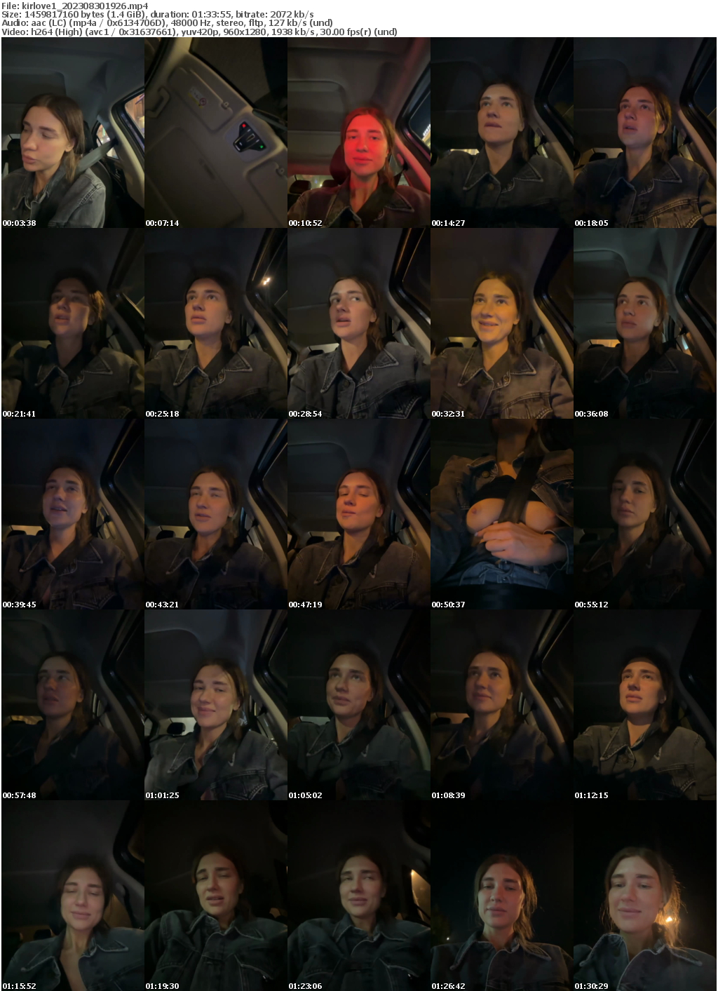 Preview thumb from kirlove1 on 2023-08-30 @ bongacams