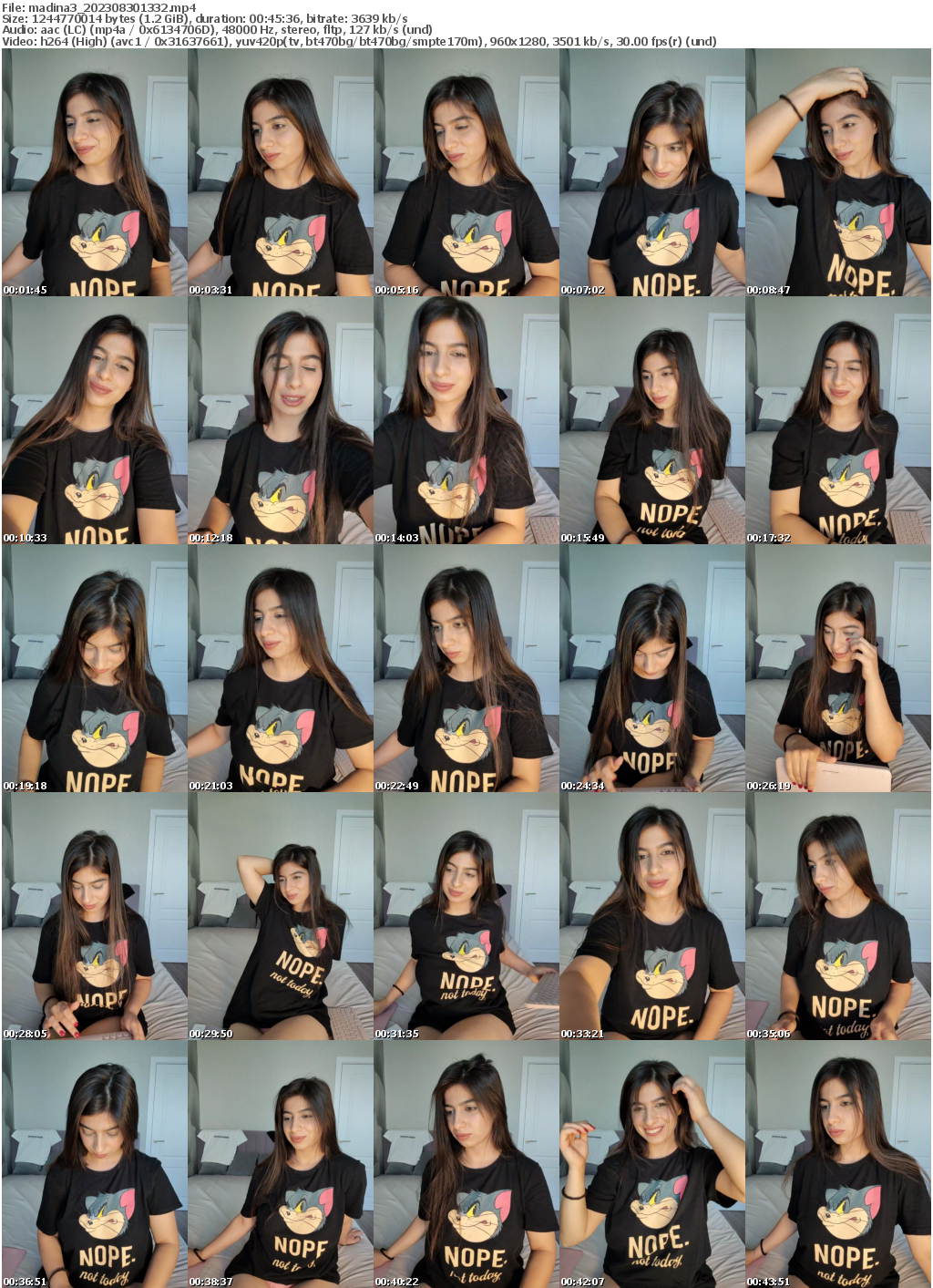 Preview thumb from madina3 on 2023-08-30 @ bongacams