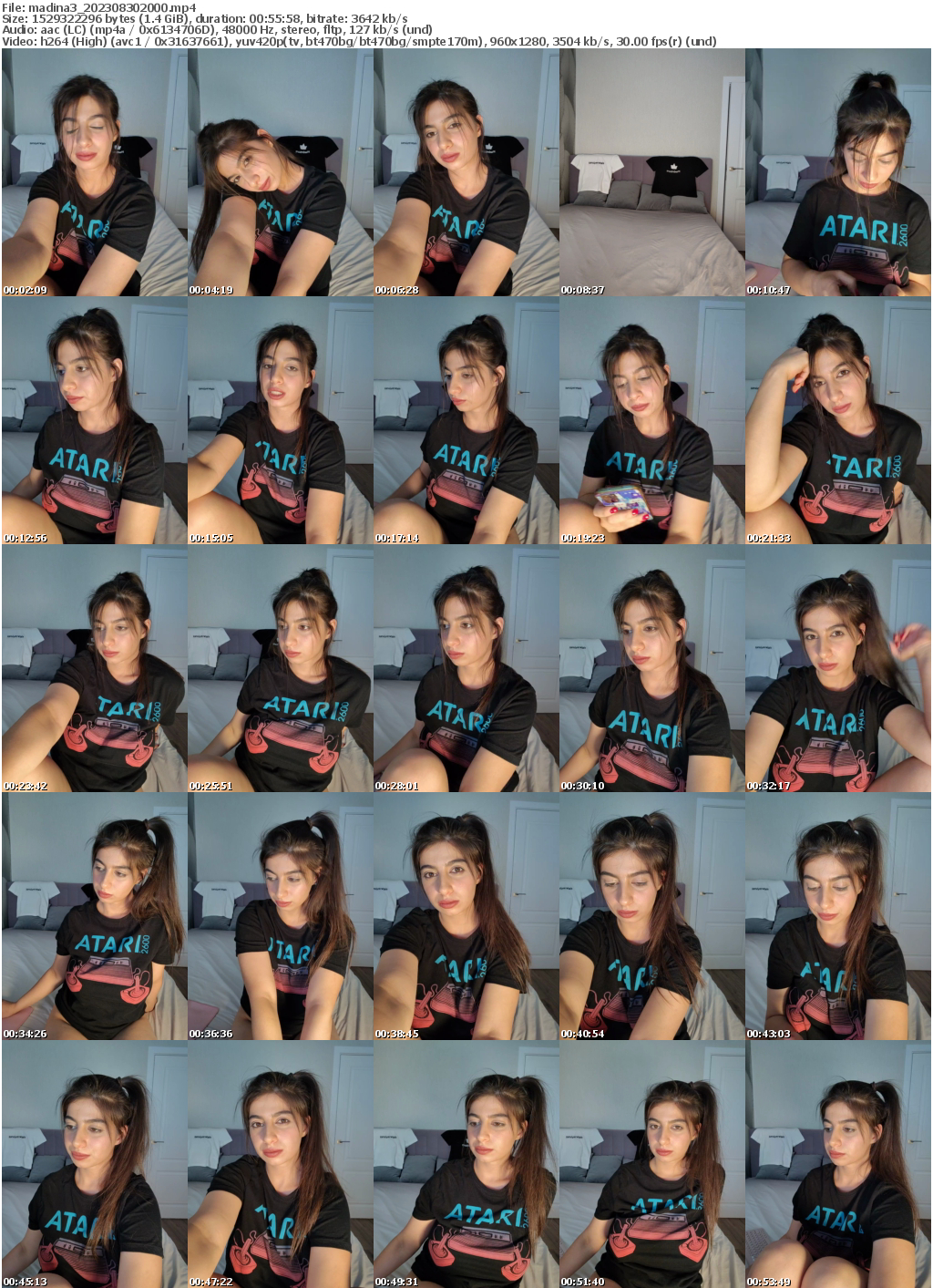 Preview thumb from madina3 on 2023-08-30 @ bongacams