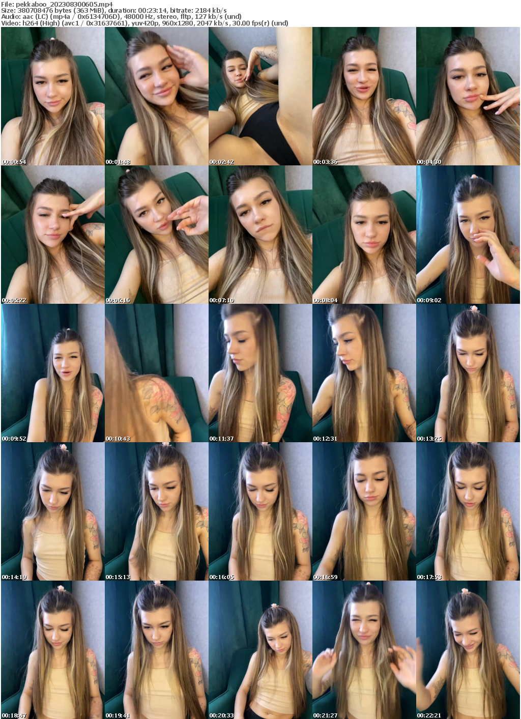 Preview thumb from pekkaboo on 2023-08-30 @ bongacams