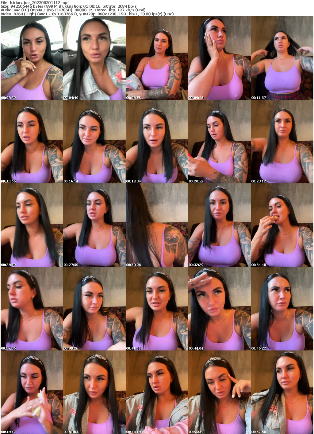 Preview thumb from tokionajoe on 2023-08-30 @ bongacams