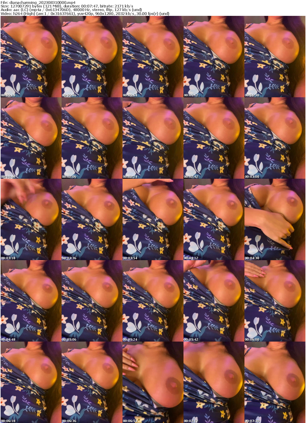 Preview thumb from dianacharming on 2023-08-31 @ bongacams