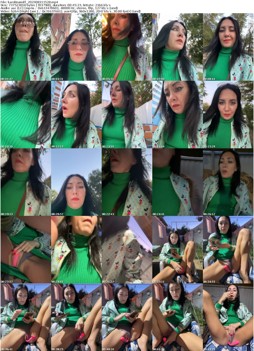 Preview thumb from karolinamilf on 2023-08-31 @ bongacams