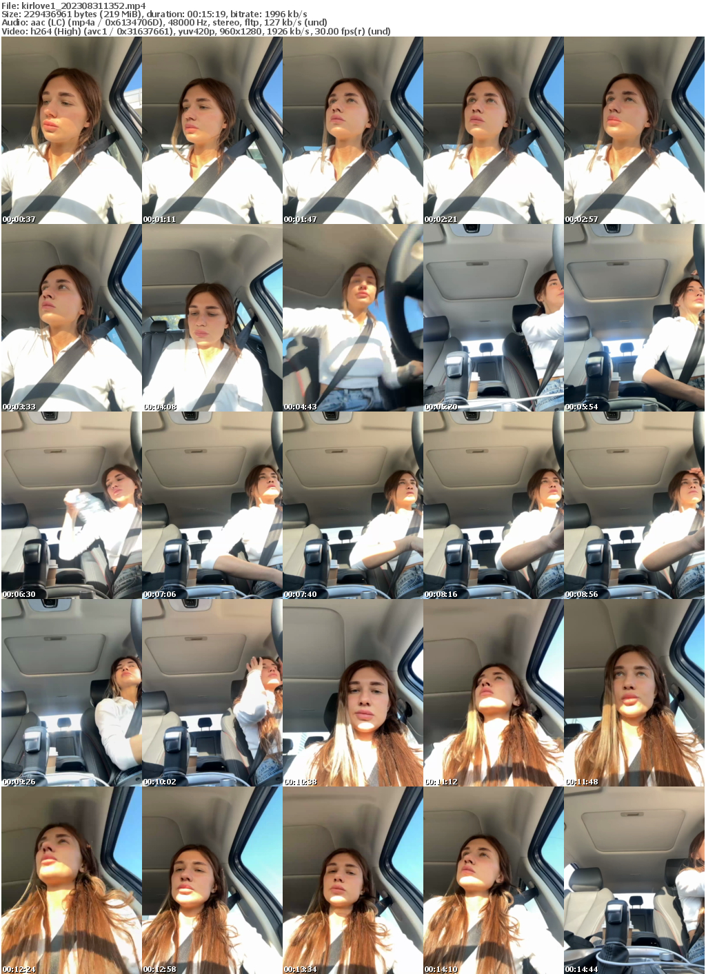 Preview thumb from kirlove1 on 2023-08-31 @ bongacams